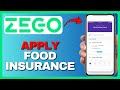 NEW! HOW TO APPLY ZEGO FOOD INSURANCE 2025!