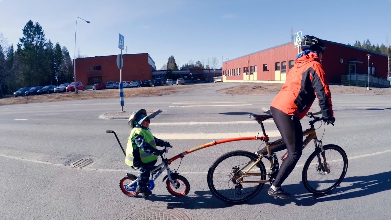 children's ride along bike