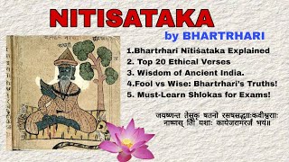 Bhartrhari’s Nītiśataka,Verses 1-20|Episode 11|Indian classical literature|English honours|#english