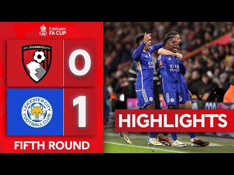 Fatawu Scores Incredible Extra-Time Winner! | Bournemouth 0-1 Leicester City | Emirates FA Cup 23-24