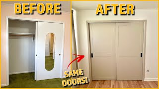 DIY Closet Door Makeover on a Budget by Golden Key Design 23,956 views 9 months ago 12 minutes, 12 seconds
