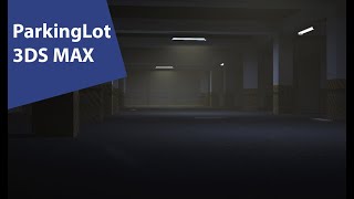 Making of Parking Lot 3ds max - Vray tutorial part - 1