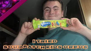 I tried Sour Patch Kids Oreos