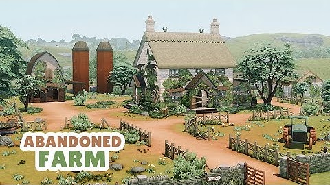 Abandoned Farm 🔨 | The Sims 4 Cottage Living Speed Build (No CC)