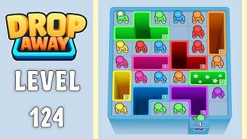 Drop Away level 124 gameplay solution