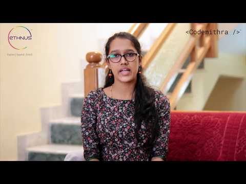 Ethnus Codemithra JOSH Scholarship Test - A testimonial from Ashwini