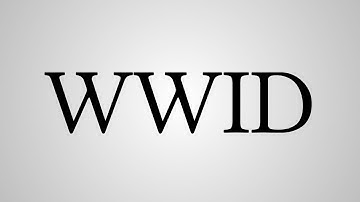 What Does "WWID" Stand For?