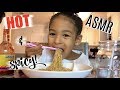 Hot  spicy noodles asmr