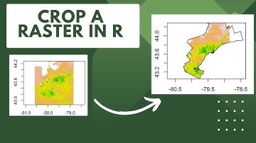Crop a raster in R