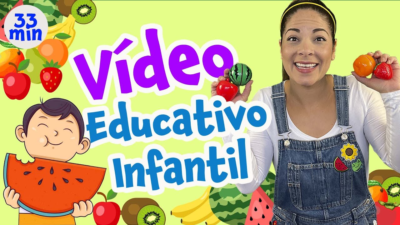 Vídeo Educativo - Educação Infantil - Tia Jamille - Música Infantil - Música Infantil Animada- Fruta