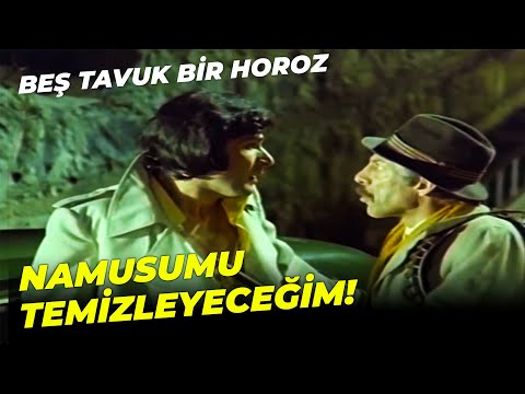 Beş Tavuk Bir Horoz - Bu İşi Ya Silah Ya Nikah Temizler | Nebahat Çehre Eski Türk Filmi