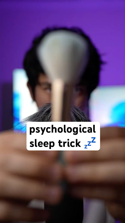 can’t sleep? try this! 🫵😴 #asmr