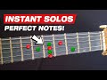 How to INSTANTLY Solo with PERFECT Notes EVERY DAY! (ANY KEY!)