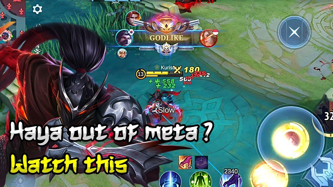 HAYABUSA VS META HEROES, WHO'S STRONGER? HAYA EPIC SKIN GAMEPLAY