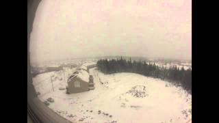 2 Feb 2015 Timelapse Snow Storm