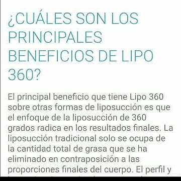 Cual es la diferencia entre lipoescultura y lipo 360