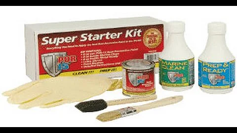 POR15 Super Starter Kit, How to Apply