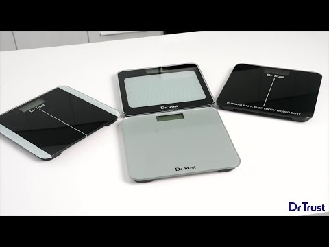 Dr Trust USA Personal Weighing Scales  - Elegance 514, Balance 513, Paris 520, Inspire