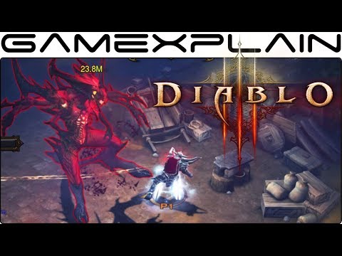 10 Minutes of Diablo III: Eternal Collection DIRECT FEED Gameplay (Nintendo Switch - PAX 2018)