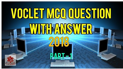 Voclet computer science mcq question with answer part - 1