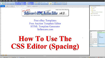 How To Edit CSS Spacing When Generating Free eBay Templates