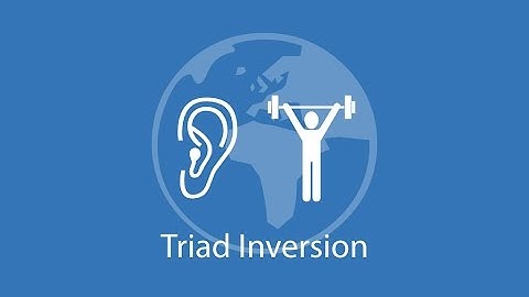 Ear Training Exercise: Harmony: Triad inversion #124