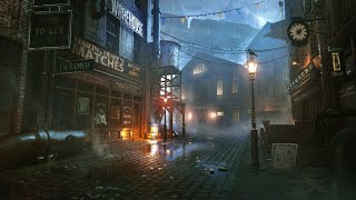 Victorian Ambience: LONDON'S MYSTERY - The Dark Alley | Mysterious Ambient Music with Thunderstorm screenshot 4