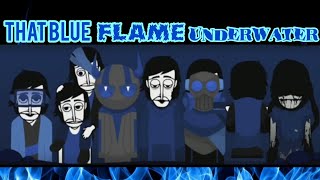 That Blue Flame Underwater | Colorbox Blue Mix | JuanMatrix