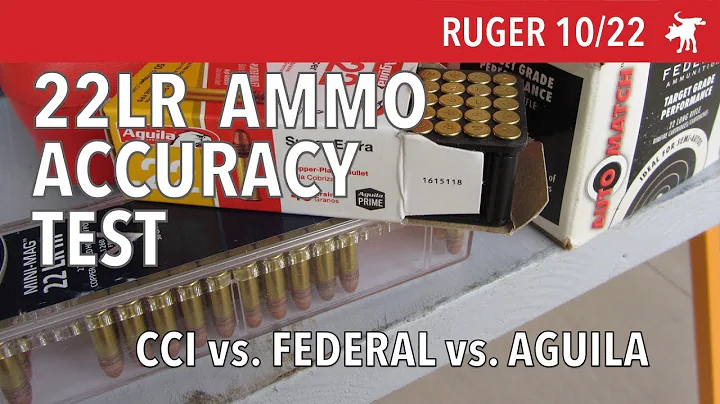 Aguila vs. Federal vs. CCI: Ruger 10/22 test