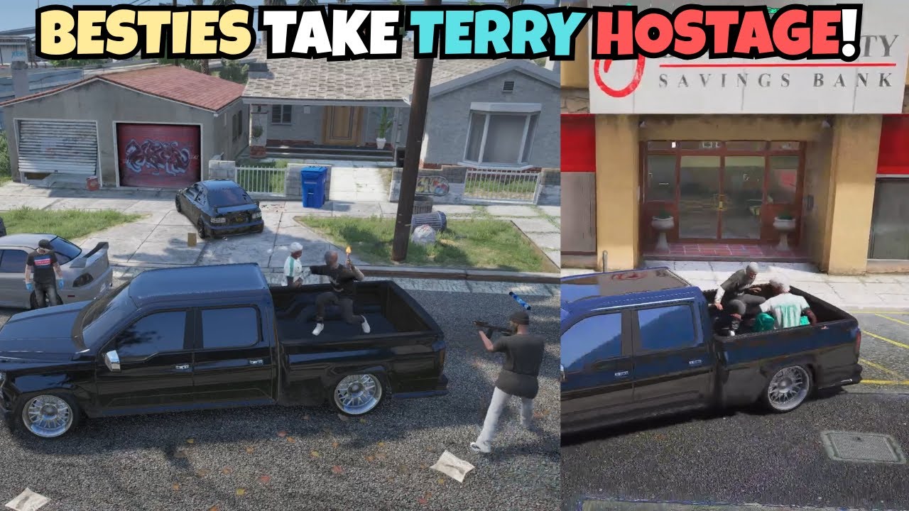 ЛУЧШИЕ ПОДРУЖКИ берут Терри в заложники на Гроув-стрит и почти сорвали куш на 200 тысяч долларов ...