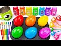 Satisfying Video l How I Make Cutting Rainbow 🌈Lollipop 🍭Crazy Slimes 😄Sprunki &amp; Mixing 🌈✨Water ASMR