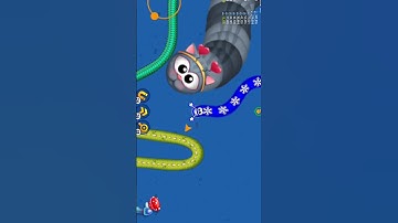 Worms zone.io slither giant snake best gameplay #wormszone #shorts #snakegame