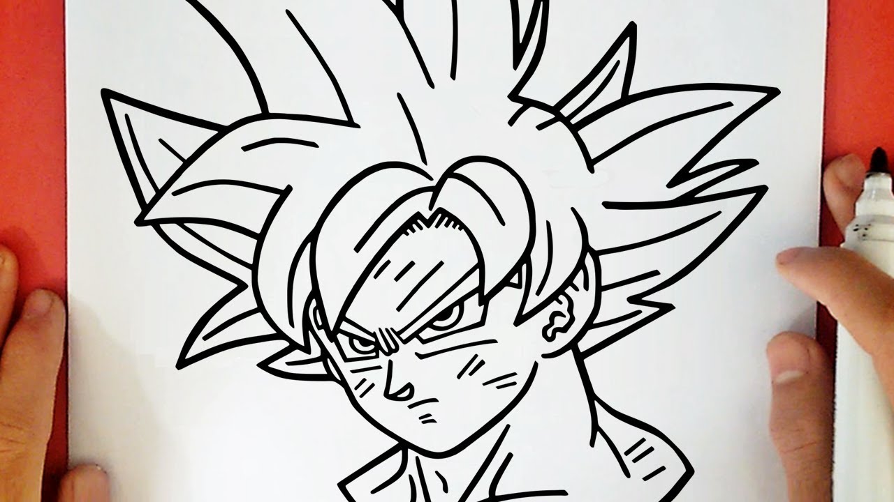 Goku - Instinto Superior - Desenho de andrekolesky - Gartic