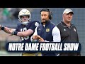 Notre dame football show reacting to latest fighting irish football and recruiting news