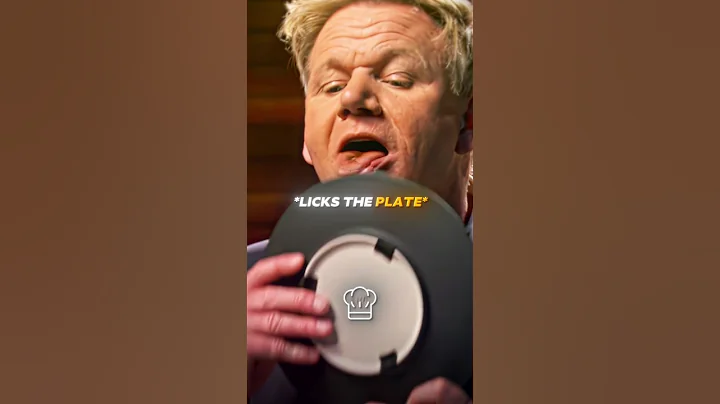 The ONE Time Gordon Ramsay Licked The Plate 😳