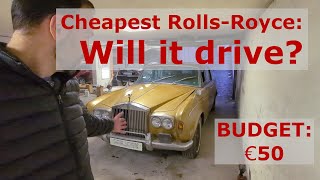 Cheapest Rolls Royce Silver Shadow in Europe - part 3 - Will it drive?