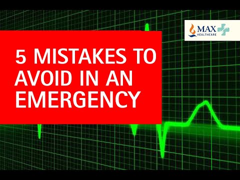 Video: Medical Emergency - Important Precautions
