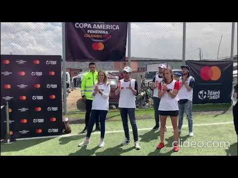 Mastercard y Fundación Tiempo de Juego, presentes en la antesala de la Copa América Femenina 2022