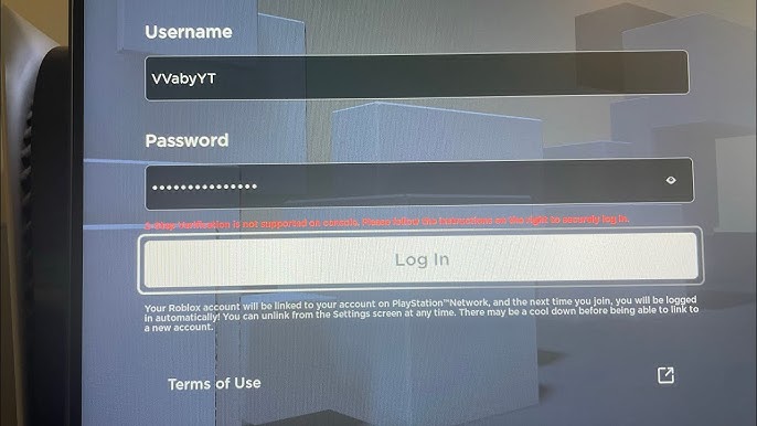 PS4/PS5: Unable To Login To Roblox Account! 