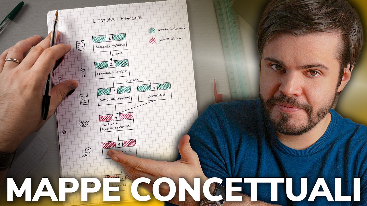 MAPPE CONCETTUALI per STUDIARE: come si fanno e a cosa servono