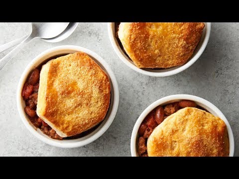 Mini Chili Pot Pies | Pillsbury Recipe