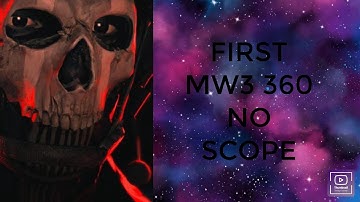 MY FIRST EVER 360 NO SCOPE#mw3movement#xrk stalker#callofdutymw3clips