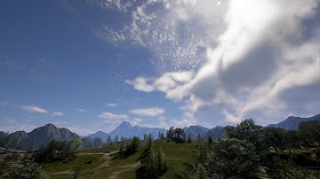 NDC17 Physically-Based Atmospheric Scattering and Volumetric Clouds [Unreal Engine 4]