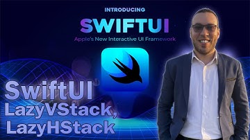 Learn SwiftUI In Arabic - LazyVStack, LazyHStack #30