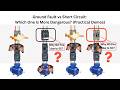 Difference between Ground Fault and Short Circuit | Practical Examples (Don't Try At HOME)