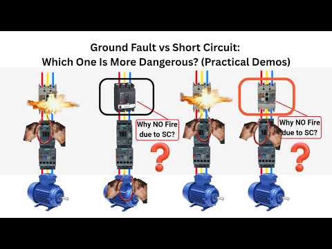 Difference between Ground Fault and Short Circuit | Practical Examples (Don't Try At HOME) thumbnail