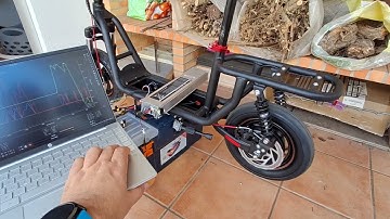 Seated scooter iScooter i12 i14 MOD with VESC