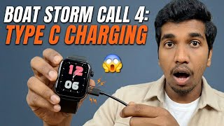 Boat Storm Call 4 Smartwatch | All Features Review | Smartwatch With Type C Charging 😱