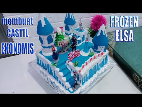 Membuat CASTIL FROZEN EKONOMIS dari karton .