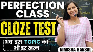 Perfection Class | Learn to solve Cloze Test | 13th March | Bank Exams | Nimisha Bansal